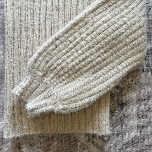 Lovers + Friends Beige Ribbed Lovely Sweater - Picture 7 of 7